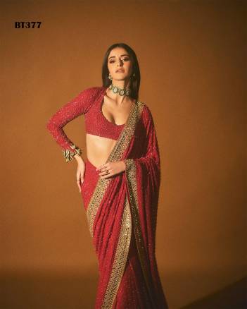 D.NO. BT377 BY BT FANCY SAREE MANUFACTURER IN INDIA